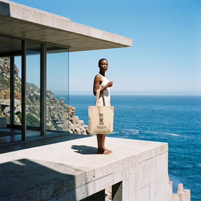 Shifted Smile | No. 477, Eco Tote Bag