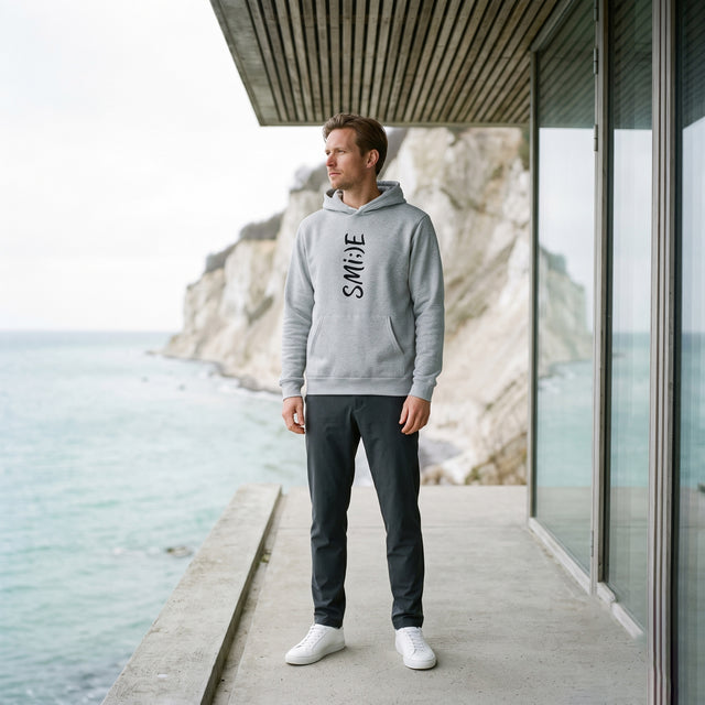 Shifted Smile | No. 477, Unisex Pullover Hoodie