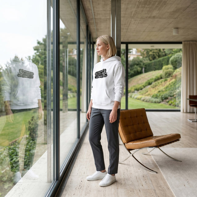 Silent Horn | No. 396, Unisex Pullover Hoodie