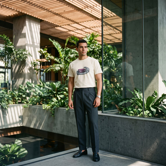 Solitary Arrival | No. 511, Oversized T-Shirt