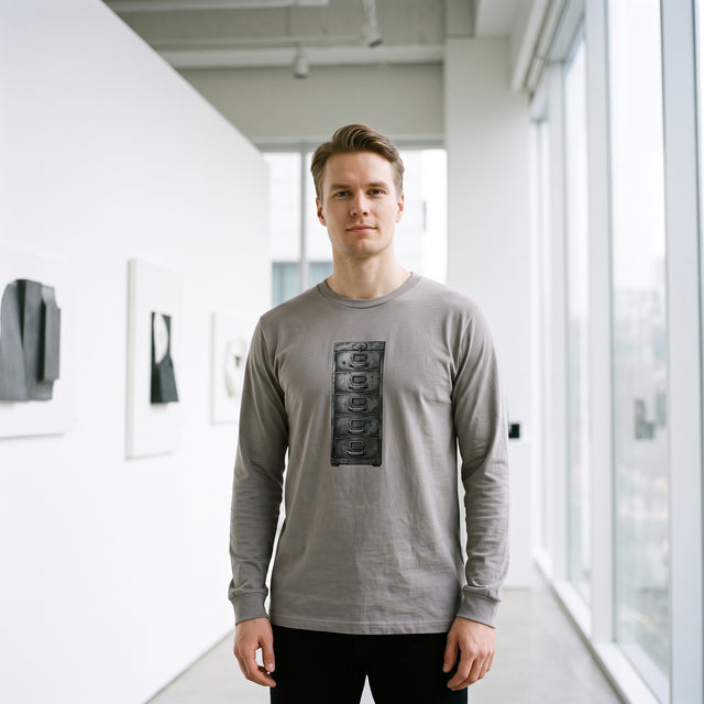 Steel Archive | No. 507、ユニセックス長袖Tシャツ