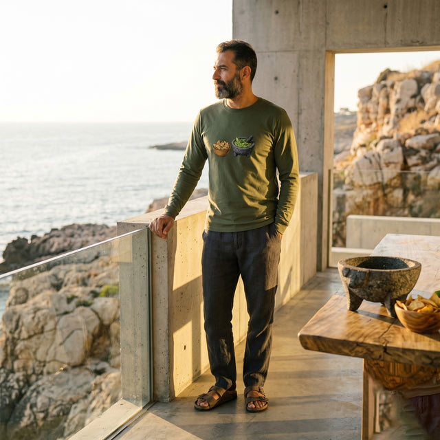 Stone & Avocado | No. 446, Unisex Long Sleeve T-Shirt