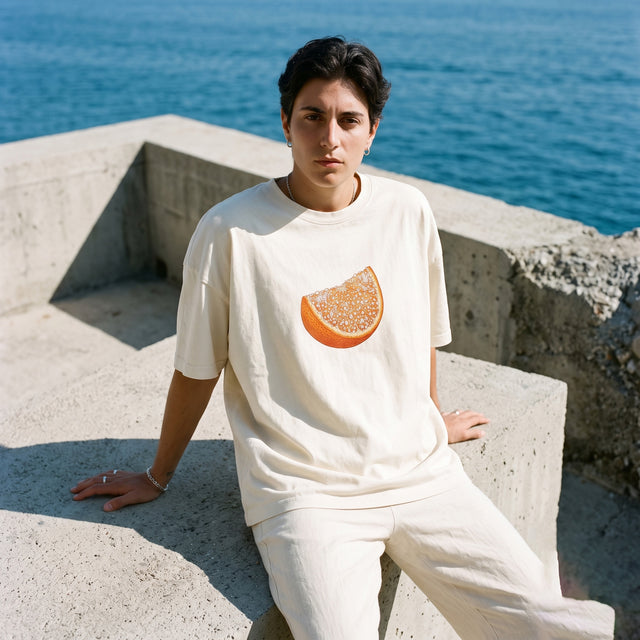 Sugared Orange Slice | No. 481, Oversize T-Shirt