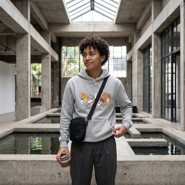 Takeout Scatter | Nro. 538, Sudadera unisex con capucha