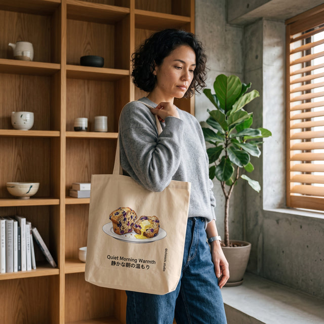The Halved Muffin | No. 562, Eco Tote Bag