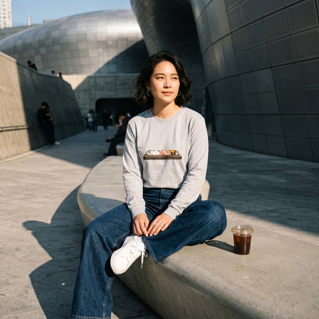 The Omakase Set | No. 395, Unisex Long Sleeve T-Shirt