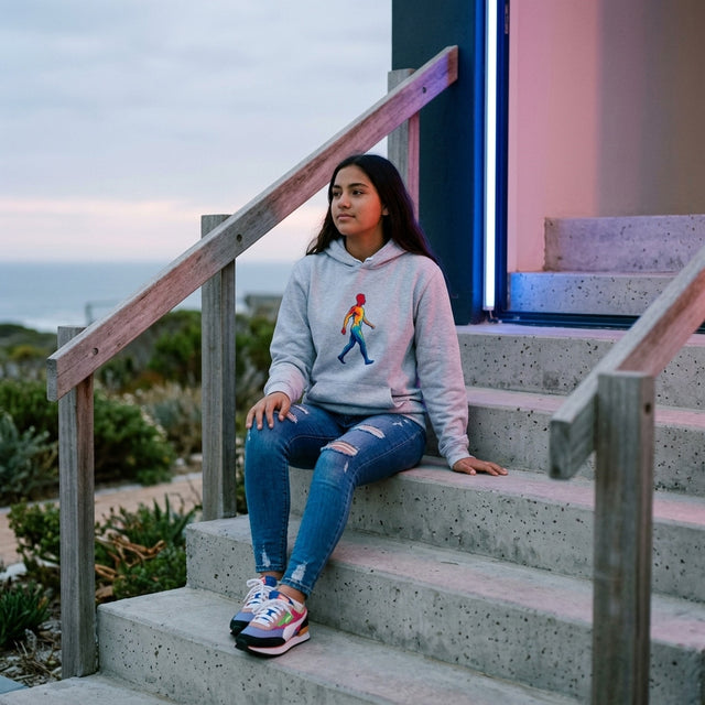 Thermal Scan | No. 462, Unisex Pullover Hoodie
