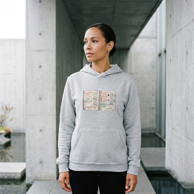 Artefacto de Tránsito | Nro. 496, Sudadera con capucha unisex