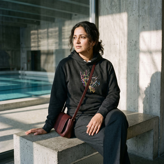 Veneno de la Ciudad | Núm. 543, Sudadera unisex con capucha