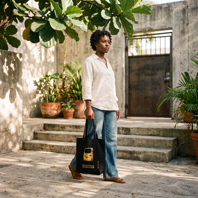 Yellow Truck Door | No. 558, Eco Tote Bag