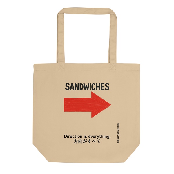 Sandwiches Eco Tote Bag – Shoreditch Lifestyle Video