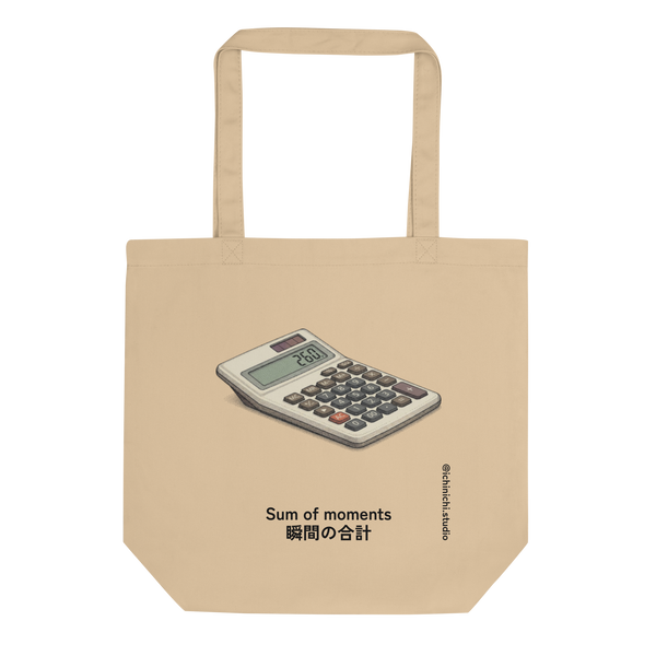 Calculation no. 260 – Eco Tote Bag – Lifestyle Video