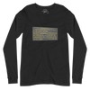 Split-Flap Departure | No. 333, Unisex Long Sleeve T-Shirt
