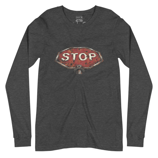 The Rusted Halt | No. 402, Unisex Long Sleeve T-Shirt