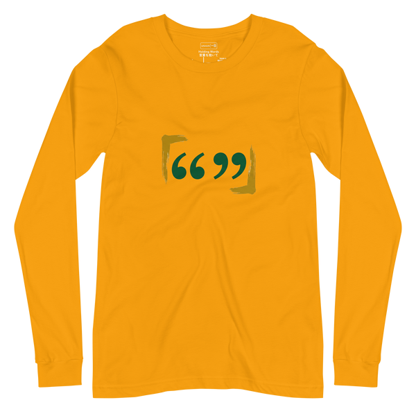 Framed Silence No. 501 – Unisex Long Sleeve T-Shirt – Lifestyle Video