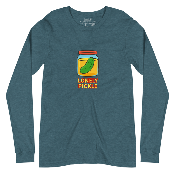 Lonely Pickle | No. 067, Unisex Long Sleeve T-Shirt Video