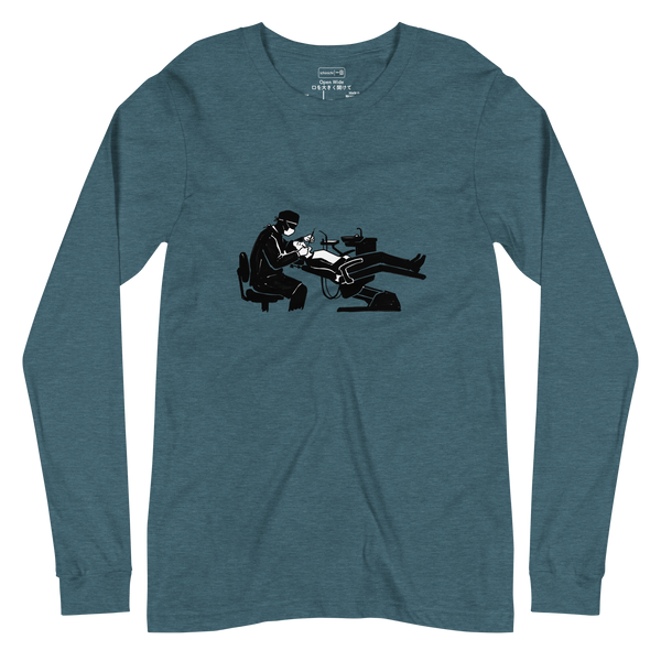 The Dentist No. 403 Unisex Long Sleeve T-Shirt – Lifestyle Video