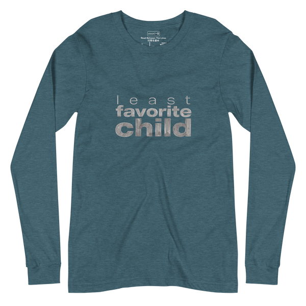 Least Favorite No. 540 Unisex Long Sleeve T-Shirt – T-Shirt – Lifestyle Video