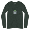 Zen Succulent | No. 309 ユニセックス ロングスリーブTシャツ