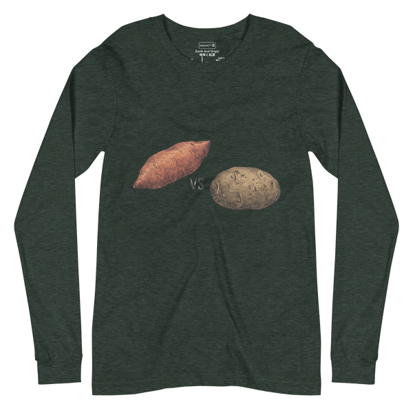 The Potato Study No. 393 Unisex Long Sleeve T-Shirt – Lifestyle Video