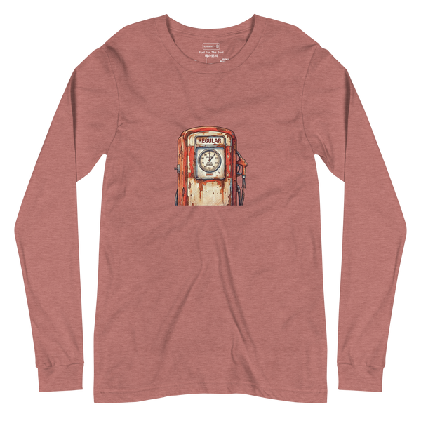 Old School Gas Pump No. 329 – Long-Sleeve Tee – Lifestyle Video