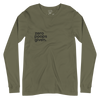 Zero Poops Given | No. 005, Unisex Long Sleeve T-Shirt