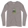 Matcha Martian | No. 344, Unisex Long Sleeve T-Shirt