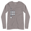 The Quiet Terminal | No. 350, Unisex Long Sleeve T-Shirt