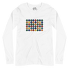 Polychrome Spectrum | No. 308, Unisex Long Sleeve T-Shirt