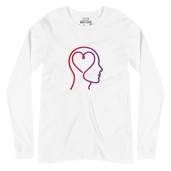 Open Heart Open Mind | No. 411, Unisex Long Sleeve T-Shirt