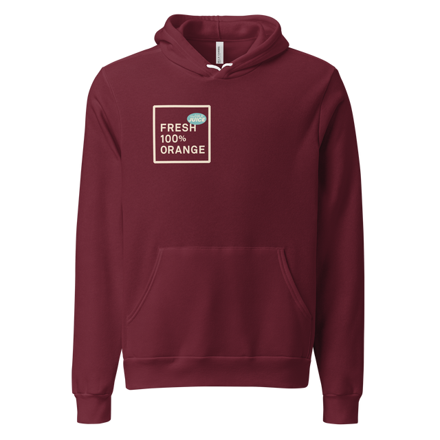 High-contrast "100% Cold Juice" graphic on a comfortable Pullover Hoodie.