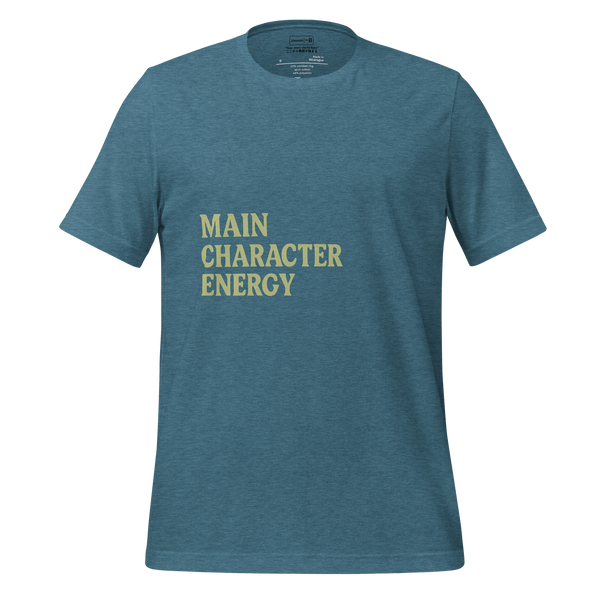 Main Character Energy T-Shirt – Harajuku Lifestyle Video