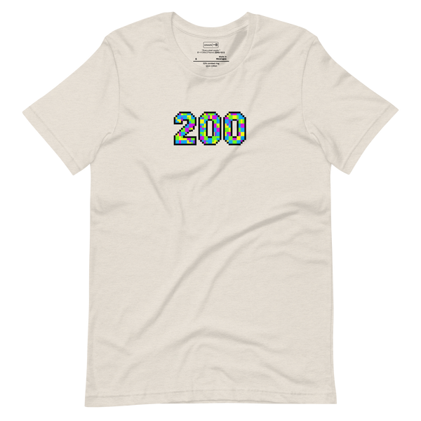 "200" Pixel Art T-Shirt – Digital Y2K Concept – Lifestyle Video