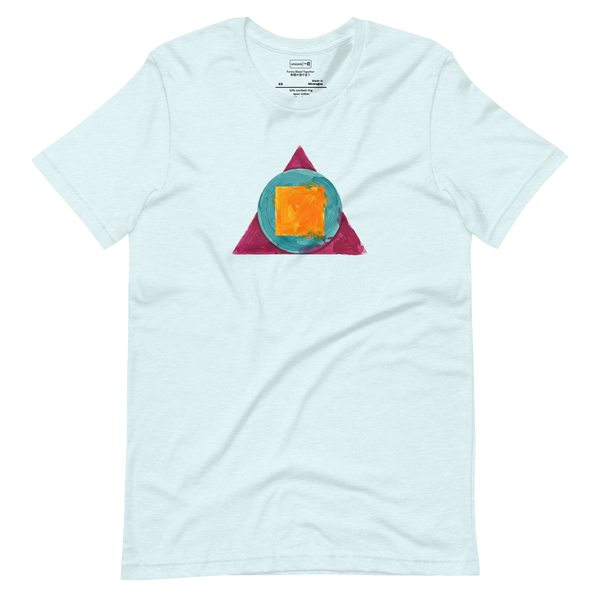 Shape Sequence No. 546 Unisex T-Shirt – Lifestyle Video