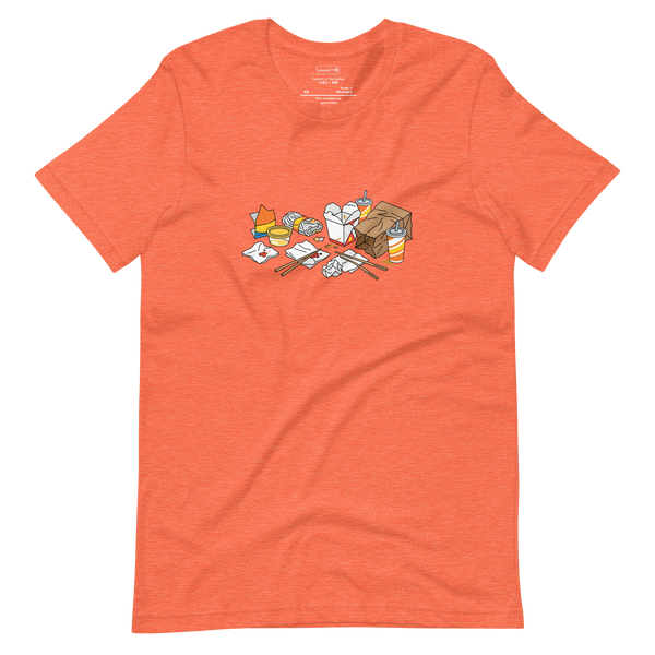 Takeout Scatter No. 538 – T-Shirt – Lifestyle Video