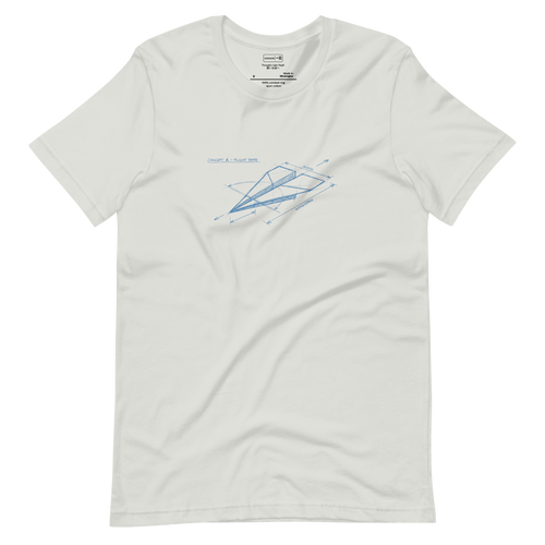 The Paper Plane | No. 273, Unisex T-Shirt | ichinichi studio