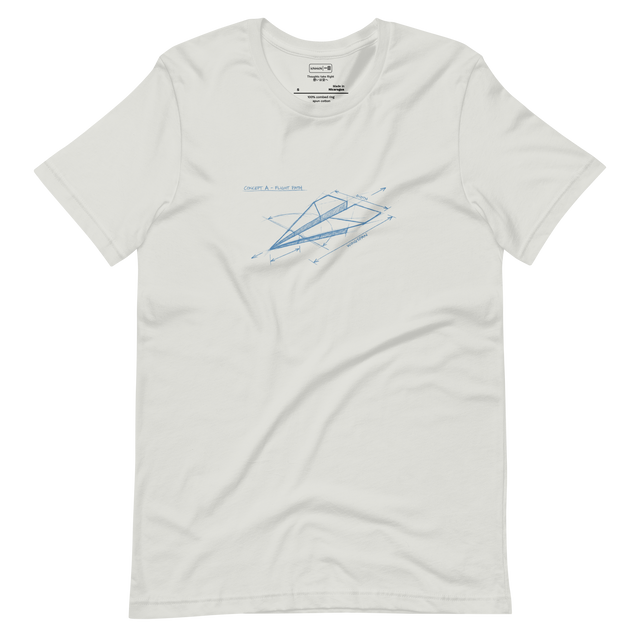 The Paper Plane | No. 273, Unisex T-Shirt | ichinichi studio