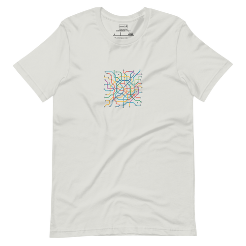 A Short Sleeve t-shirt inspired by Inspired by the hypnotic complexity of Tokyo’s metro map