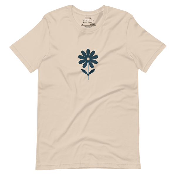 Static Bloom 028 – Soft Cream Tee – Surreal Morning