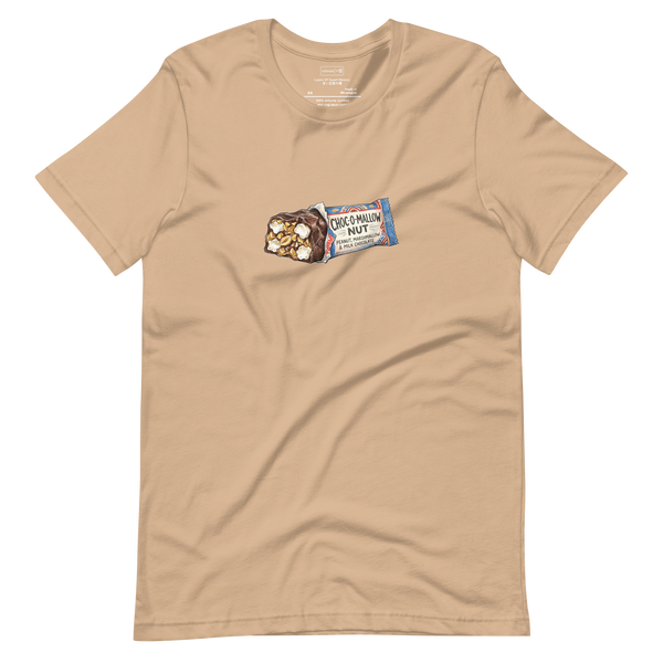 Choc-O-Mallow Nut Bar No. 422 – T-Shirt – Lifestyle Video