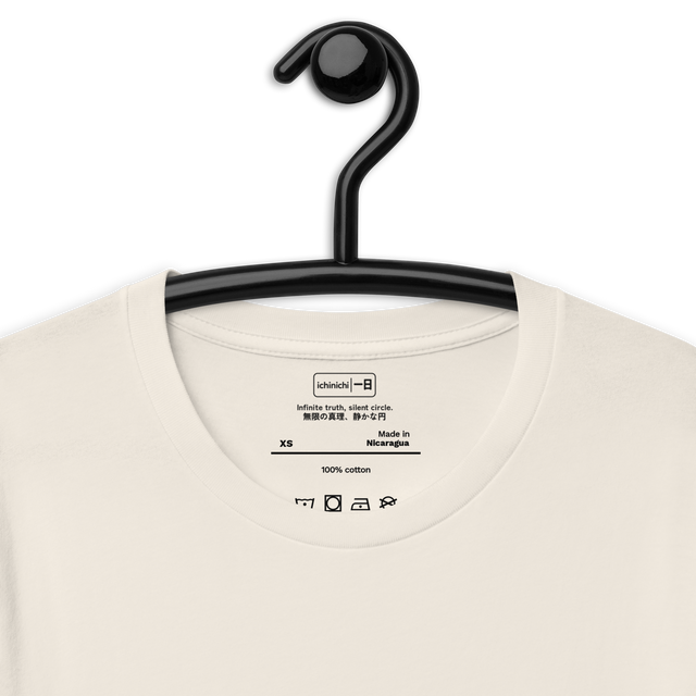 Infinite truth, silent circle.