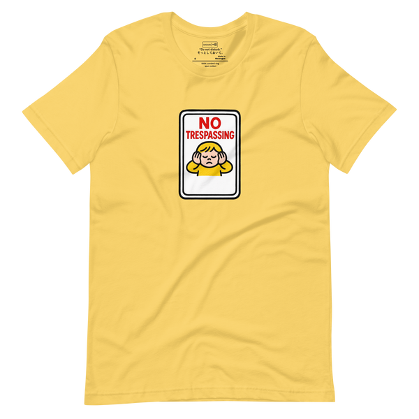 No Trespassing #238 – Unisex T-Shirt – Lifestyle Video